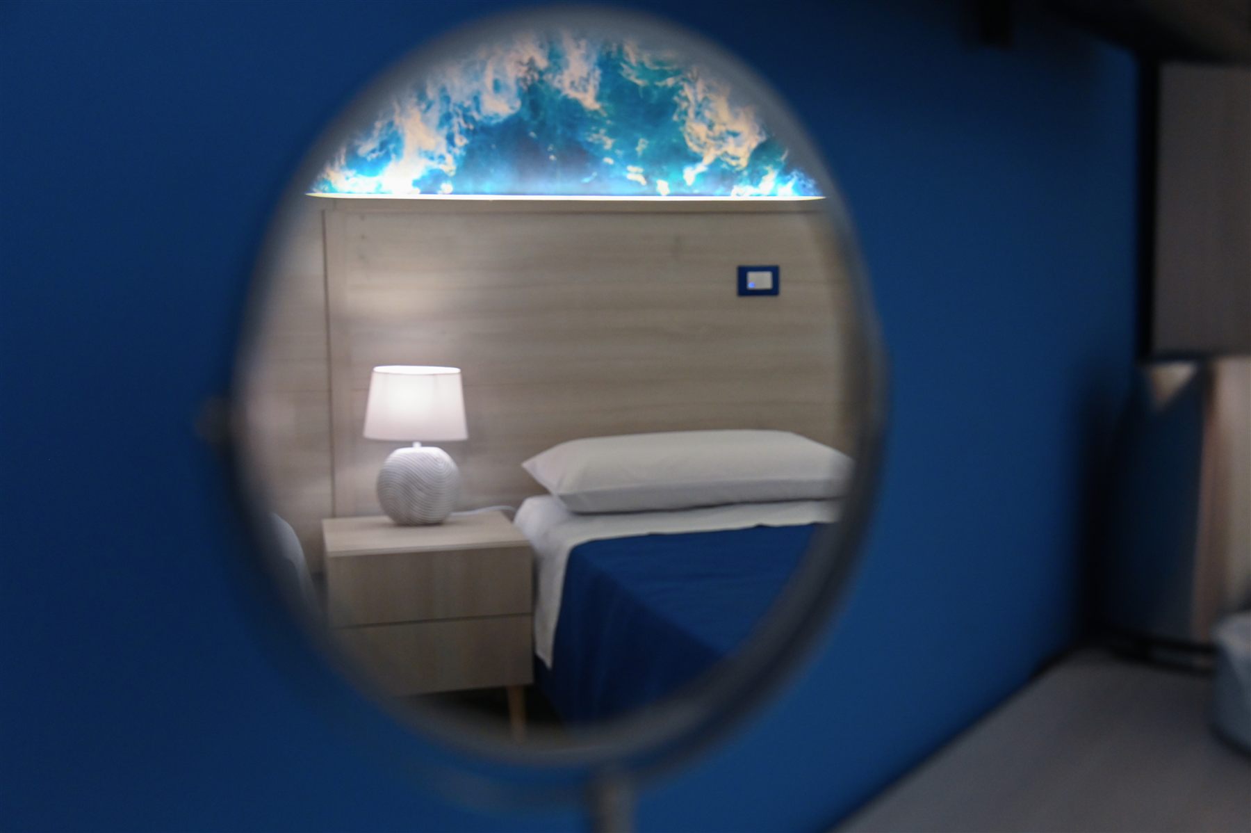 Particolare della Blue Ocean